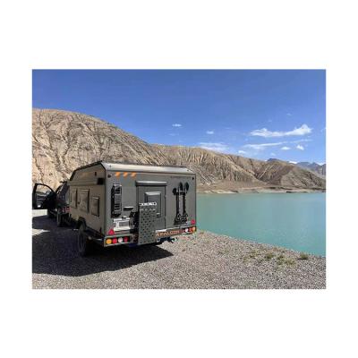 China High Quality Custom Made High Quality Travel Trailer Truck Caravans Expedition 600 Camper Travel Trailer New for sale