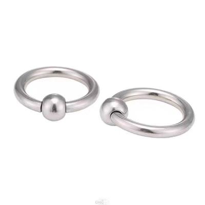 China TRENDY ASTM F136 Implant Grade Titanium BCR CBR Ball Closure Captive Bead Rings for Fresh Helix Conch Piercing for sale