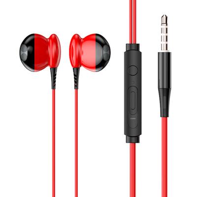 China High Quality In-Ear TOTU Phone Call Music Sound Wired Headphones With MIC for sale