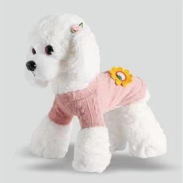 China New Sustainable Autumn Winter Fashion Pet Clothes Dog Sweater Parent-child Wear Warm Sweater Dog for sale