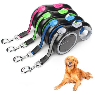 China High Qulity Reflective Dog Leash 8M Automatic Retractable Long For Small Puppy Dog Extending Durable Rope Dog Leash for sale