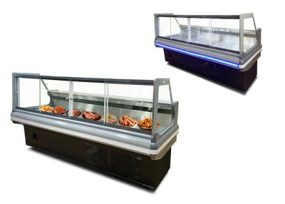 China OEM Vertical Fresh Meat Deli Display Refrigerator Supermarket Food Display for sale