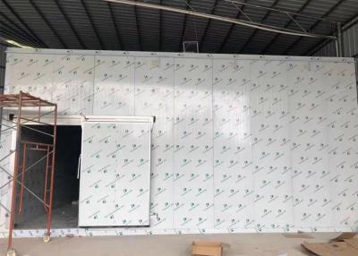 China Cam Lock PU Panels Walk In Cold Room Freezer For Chicken Beef Modular Storage Room for sale