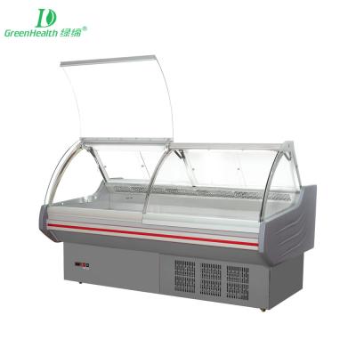 China Fish Deli Display Refrigerator With 2~8 ℃ Temperature / Deli Display Cabinets for sale