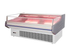 Restaurant Commercial Deli Display Case / Fresh Meat Display Chiller With Dynamic Cooling