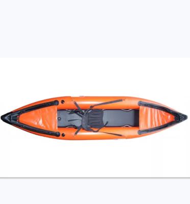 China PVC Material Lightweight Tube 3 Chambers Inflatable Drop Stitch Float Drift Kayaks for sale