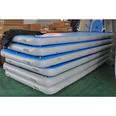 China Fishing Drop Point Inflatable Water Island Boat Jet Ski Deck Station Pontoon Dock for sale