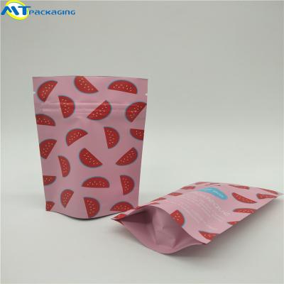 China Moisture Proof Inexpensive Custom Plastic Packaging Food Resealable Bags For Vegetables for sale