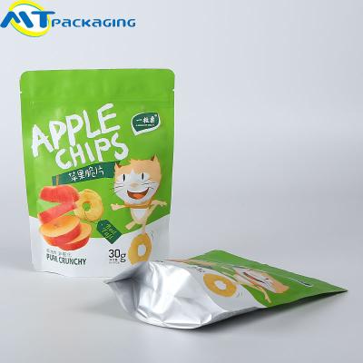 China Moisture Proof Ziplock Stand Up Pouch Plastic Dried Fruit Food Package Snack Bag Packaging for sale