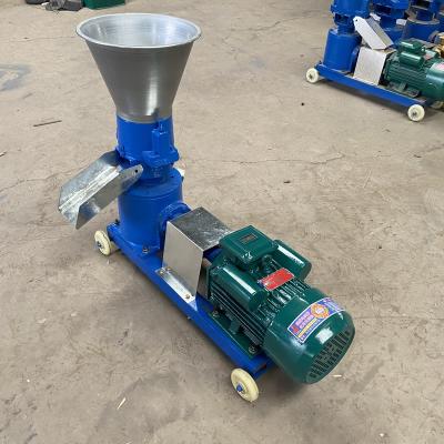 China Manufacturing Plant floating pelletizer 60kg/h chicken making small fish animal pellet feed mill machine with 3 head roller for sale