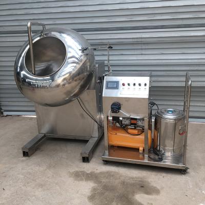 China Chemical Sugar Food Packaging Equipment Food Tablet Coating Machine Automatic Tablet Peanut Coating Machine for sale