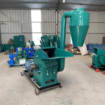 China Poultry Farm sugar cane bagasse multi functional wood sawdust pig feed maize stalk grain diesel engine maize grind hammer mill for sale