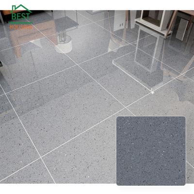 China Cheap Firebrick Living Room 800x800 Glazed Porcelain Floor Tiles Gray Polished Ceramic Large Slab Tile for sale