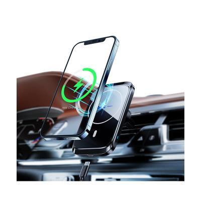 China Mobile Phone Radio Holder Air Vent Mobile Phone Car Charger Smartphone Charging Stand For iPhone 13/12 for sale