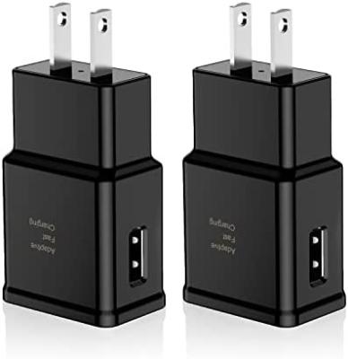 China USB Wall Charger Fast Charging Adaptive Fast Charging Adapter Compatible with Samsung Galaxy S21 S20 S10 S6 S7 S8 S9 / Note 5 8 Note 1 Note 9 for sale