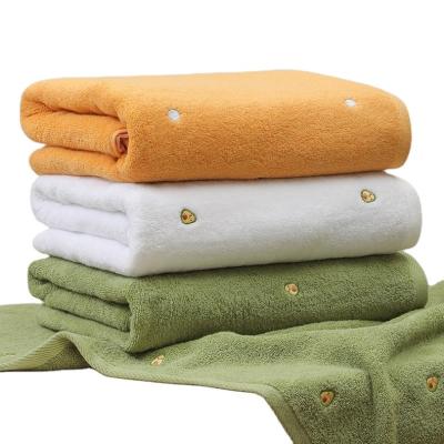 China Wholesale Hotel and Home Luxury Oversized Cotton Child Safe Towels Bath Terry 70 140 for sale