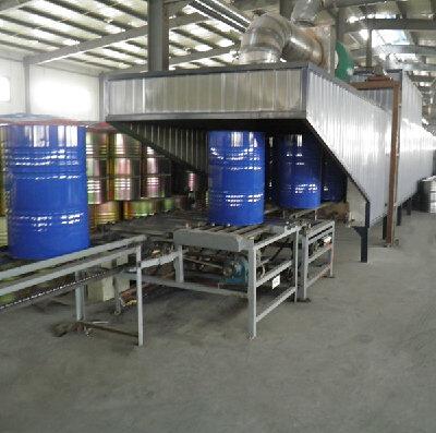 China PRO 55 Gallon Food Or 21.65L / Barrel Steel Drum Production Line for sale