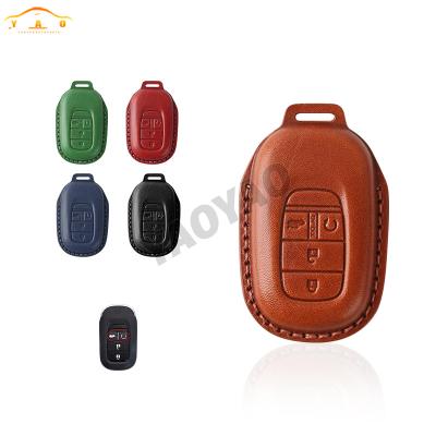 China Protect Car Original Key New Luxury leather car remote key cover for Honda Civic 11th Gen VE-1 Accord 2021 2022 for sale