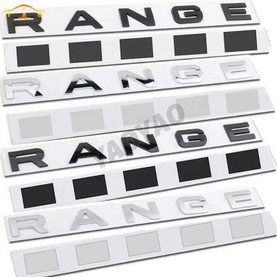 China Business/Luxury 2023 accessories car hood trunk emblem badge for Range Rover land rover logo letters for sale