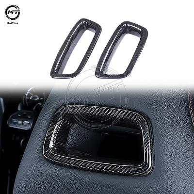 China Entry Luxury Real Carbon Fiber Seat Back Frame Cover For 2020 Mercedes Benz W118 CLA for sale