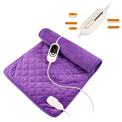 China Body factory supply fast heating automobile cut off hot new therapy electric heating pad for shoulder for sale