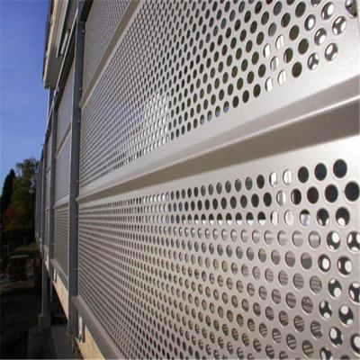 China Perforated Decorative Sheet Aluminum Metal Doors Perforated Panels for sale