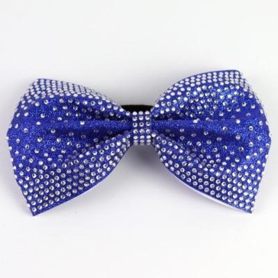 China Custom Cheerleading Bows High Quality Breathable Cheerleading Bows And Ribbons Tailless Bows For Girls for sale