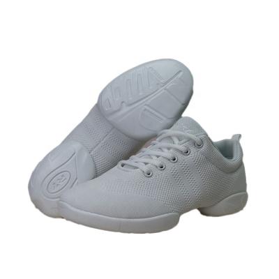 China High Quality Breathable Girls Dancing Shoes In White Running Sports Shoes Training Cheerleading Shoes for sale