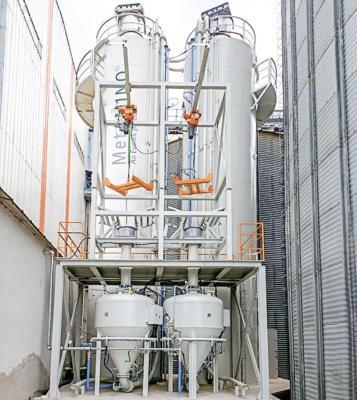 China Dia 10m Material Silo mit Schacht Stahlmehl Silo für die Bäckerei zu verkaufen