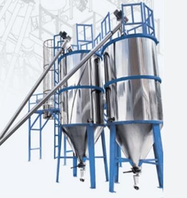 China Durable Raw Material Silo 30 Meters Height 1000 Ton Silo Galvanized for sale