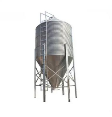 China 1-5000 Tons Feed Storage Silo Galvanized Steel Silo For Poultry for sale