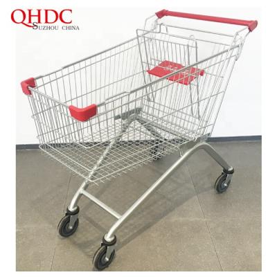 China sustainable & Antirust Hot Selling High Quality Cheap Price Shopping Cart Trolley For Super Market for sale