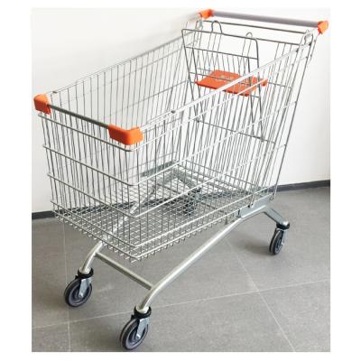 China sustainable & Large groceri cart trolley rustproof walmart shopping cart for sale