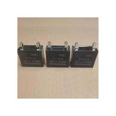 China Motor Starting Capacitor Manufacturer Long Run CBB61 Capacitor Polypropylene Film Capacitor for sale