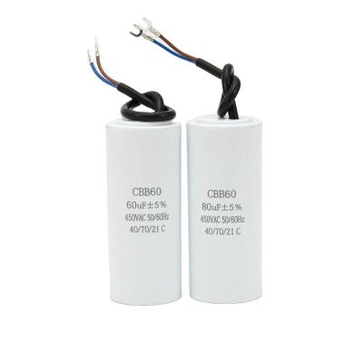 China Original AC Capacitors / AC Ventilador de Capacitor Para Motor De Module Film Motor Manufacturer for sale