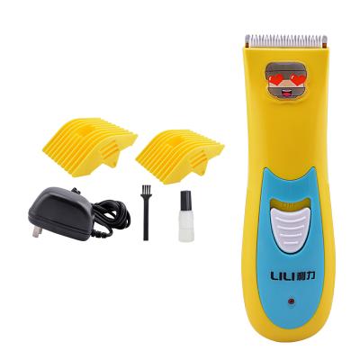 China Durable Safer Kids Hair Clippers Ceramic Knife Baby Hair Trimmer for sale