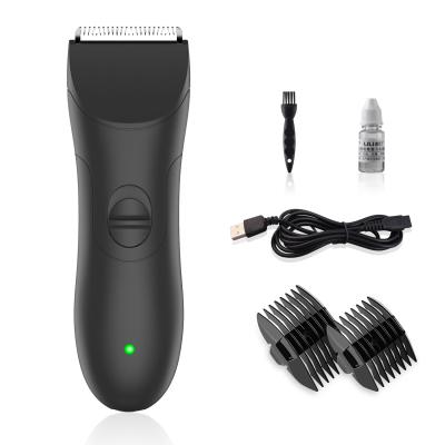 China Precision Cut 0 Overlap Blade Hair Clipper Waterproof Electric Groomer Men Bikini Groin Groin Hair Trimmer Cordless Hair Trimmer for sale