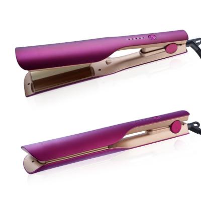 China Digital LCD Control Ceramic Coating Fast Heating 2 Barrels Automatic Hair Curler Magic Wand Iron Curling Hair Barrels for sale