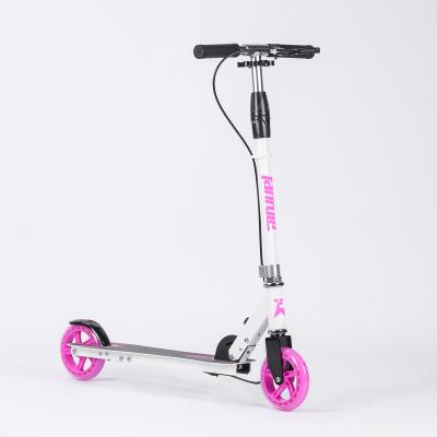 China Fashionable Quality Two Wheel PP Kick Scooter 2 Wheels 145mm Foldable Scooter for sale