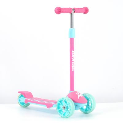 China Steel Patented New Fashionable Design Kick Scooter Three Wheel Scooter Kids Kick Scooter 3 Wheels For Kids Toys Wheels for sale