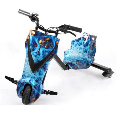 China Hotsale 360 ​​Wheel Electric Scooter Unisex Patented Freestyle Tricycle Three Electric Drift Scooter for Kids and Adult for sale