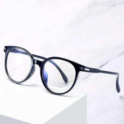 China European and American Blue Light Proof Plastic Frame Art New Flat Lightweight Comfortable Eyeglass Frame for sale