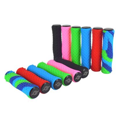 China High quality BMX FMFXTR non-slip bicycle see soft shock absorption bicycle grip silicone sponge bicycle grip mtb handlebar for sale