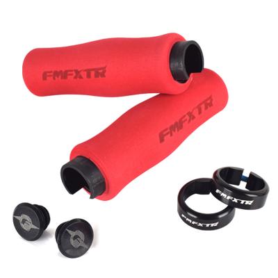 China FMFXTR Super Light Bicycle Sponge Grip Outdoor MTB Handlebar Grips Cover Anti-Slip Super Light Grips High Quality 1pair Bike Part About 107g for sale