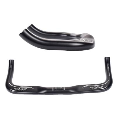 China BMX FMFXTR 31.8*400mm Aluminum BMX Racing Road Bike Fixed Air Handlebar MTB Horn Grip Bar 01 Speed ​​Rest Time Trial Bicycle Bull for sale