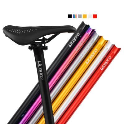 China Litepro Outdoor Ultralight Cycling Seat Tube Bicycle Parts Bike Seat Post CNC Aluminum Alloy For Folding Bike 33.9*600mm NC; GUA 600mm for sale