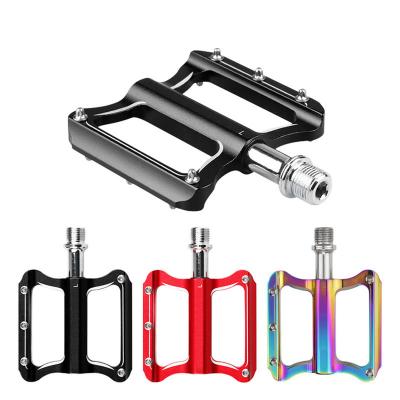 China Ultralight BMX Flat Foot Mountain Bike Pedals MTB CNC Aluminum Alloy Sealed Support Anti-Slip Bicycle Pedals Bike Parts for sale