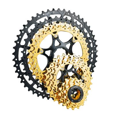 China FMFXTR 9/10/11/12 Speed ​​Steel Mountain Bike, 40/42/46/50/52T Flywheel, Gold Card Flywheel Lightweight Bike Parts Bike Band for sale