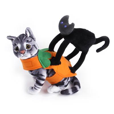 China Funny Cat Viable Party Pet Novelty Costume Halloween Dogs Clothes Halloween Dog Clothes Cosplay Apparel for sale