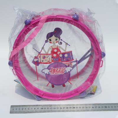 China Game Toy For Kids Pink Plastic Jazz Music Drum Toy Girls Mini Jazz Drum Cheap Design Music Toy Amazon Hot Selling Cartoon Cartoon for sale